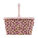 Reisenthel Indkøbskurve Carrybag Kurv i Pink leo med smiley, B48 x L28, 1