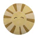 Bloomingville Mini Gulvtæpper Sun Tæppe i Gul, 1