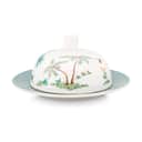 PIP Studio Serveringsfade Jolie Smørboks i Dot white, 1