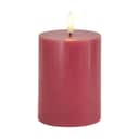 Sirius LED-lys Sille LED Bloklys i Rose Plum, H10 x Ø7,5 cm, 1