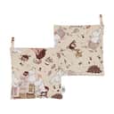 Moomin Arabia Grydelapper Moomin Arabia Indretning Arabia Køkken Grydelap - 2 stk. i Multifarvet, 1