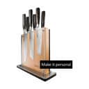 THE CUSTOM CHEF™ Knivblokke med knive Cuisine::pro® Damashiro® EMPEROR Cuisine::pro Damashiro EMPEROR Shi Knivblok - 7 dele i Brun/klar, 1