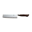 Ryda Knives Grøntsagsknive A30 Nakirikniv i rustfrit stål/brun, 1