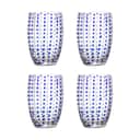 Bloomingville Vandglas Brinley Vandglas - 4 stk. i Blue, 1
