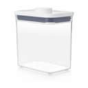 OXO Opbevaringsbokse POP Opbevaringsboks i hvid;klar;grå, H16 cm x 1.6 L, 1