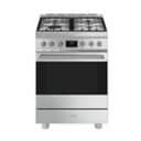 Smeg Komfurer Classic Symphony Gaskomfur i Stål, 1