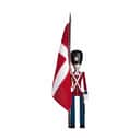 Kay Bojesen Øvrige figurer Figurines Fanebærer i Rød/hvid/blå, 1