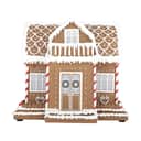 Casa Christmas Øvrigt julepynt Honningkagehus i Brun/hvid/rød, 1