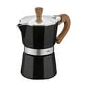 Cilio Stempelkander Cilio Kaffe Natura Espressomaker i Sort/sølv/natur, 3 kopper, 1