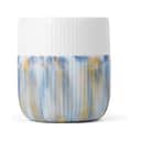 Royal Copenhagen Krus og kopper uden hank Riflet Contrast Marble Krus i Ocean Mist, 1