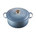 Le Creuset Gryder Signature Rund Gryde i Chambray, 6.7 L, 1