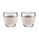 Bodum Termoglas Pavina Glas - 2 stk. i off white, 10 cl, 1