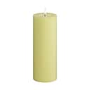 Deluxe Homeart LED-lys Real Flame LED Bloklys i Lys Gul, 20 cm, 1