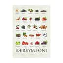 Poster&Frame Plakater plakat - Bærsymfoni i B50 x L70 cm, 1