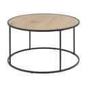 CASA Living Sofaborde Seaford Sofabord i natur/sort, 1
