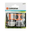 Gardena Haveslanger Slangekoblingssæt i Grå/orange, 1