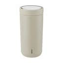 Stelton To go kopper I:CONS To Go Click Rejsekrus i Sand, 40 cl, 1