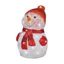 Casa Christmas Lysdekoration LED-figur Snemand i 35 cm, 1