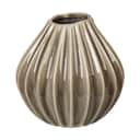 Broste Copenhagen Vaser Wide Vase i Beige, H15 x Ø15, 1
