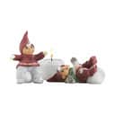 Klarborg Nisser Nissepar Thorkild & Petrine m. fyrfadsstage - 3 dele i 11,5 cm, 1