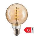 Halo Design LED-pærer Colors Geo Lyspære i Amber, 9,5 cm, 1