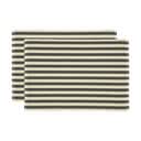 Södahl Dækkeservietter Statement Stripe Dækkeserviet i Ash, 1
