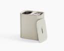 Joseph Joseph Vasketøjskurve Tota Luxe Vasketøjskurv i Beige, 2 rum, 1