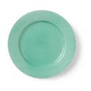 Lyngby Porcelæn Frokosttallerkener Rhombe Color Rhombe Frokosttallerken i aqua, 21 cm, 1