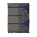 Bloomingville Plaider Tiffanie Plaid i Blå/beige, 1