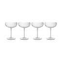 Luigi Bormioli Champagneglas Optica Champagneskål - 4 stk. i Klar, 30 cl, 1