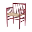 FDB Møbler Spisebordsstole J81 Spisebordsstol i Ruby Red (RAL3003), 1
