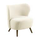 CASA Living Sofaborde Corsby Crosby Loungestol i Creme, 1