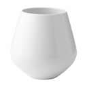 Royal Copenhagen Vaser Hvid Riflet Vase i Hvid, 21 cm, 1