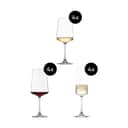 Schott Zwiesel Rødvinsglas MioVino Vinglassæt - 12 stk i Klar, 1