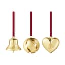 Georg Jensen Julekugler Christmas Collectibles CC 2026 Juleornamentsæt - 3 stk. i Guld, 1
