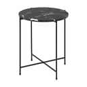CASA Living Sideborde Avila Hjørnebord i Sort, H45 x Ø42 cm, 1