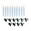 Deluxe Homeart Lysholdere og juletræslys LED Juletræslys - 10 stk. i Hvid, 13 cm, 1