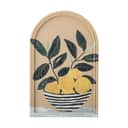 Creative Collection Plakater Billede - Limone Illustration med ramme i Gul, 1