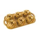 Nordic Ware Øvrige bageforme Heritage Bundtlette Kageform i Guldfarvet, 1
