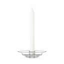 Holmegaard Kronelysestage Flow Kronelysestage i Klar, 3 cm, 1