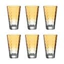 Leonardo Vandglas Leonardo Vandglas - 6 stk. i Klar/apricot, 30 cl, 1