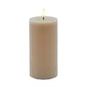 Sirius LED-lys Sille Genopladelig Sille LED Bloklys i Caramel, 15 cm, 1
