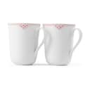 Royal Copenhagen Krus og kopper med hank Koral Riflet Blonde Krus - 2 stk. i Koral, 1