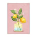 Poster&Frame Plakater Rosana Laiz Blursbyai Plakat - Lemons i Multifarvet, 1