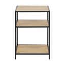 CASA Living Sengeborde Seaford Natbord i natur/sort, 1