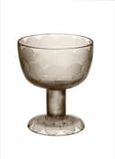 Iittala Serveringsskåle Miranda Skål på fod i linen, 1