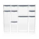 OXO Opbevaringsbokse Good Grips POP Opbevaringsboks - 10 stk. i klar;hvid, 10 stk., 1