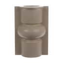 CASA Living Vaser Desert Home Vase i Mat mocca, 10,5 cm, 1