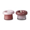 Holmegaard Fyrfadsstage Soma Fyrfadsstage - 2 stk. i Rosa/Terracotta, 1