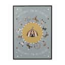 Bloomingville Plakater Maximo Illustration i sort, 1